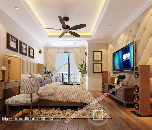 Thiết kế nội thất chung cư tân cổ điển tại Royal City