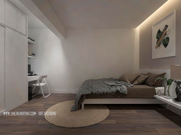 Thiết kế nội thất căn hộ chung cư hiện đại tại Bắc Giang