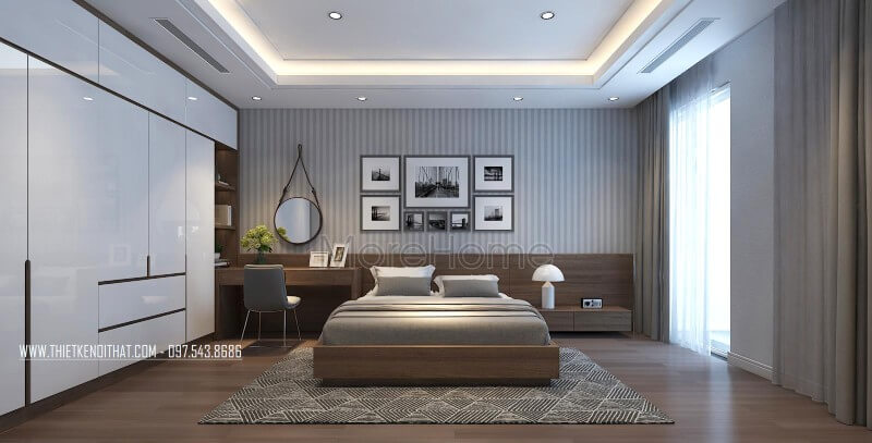 Thiết kế phòng ngủ chung cư Thiết kế phòng ngủ chung cư