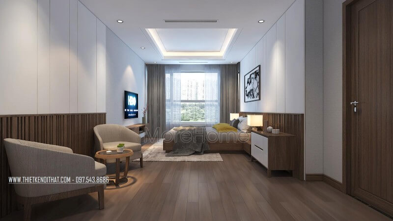 Thiết kế phòng ngủ chung cư Thiết kế phòng ngủ chung cư