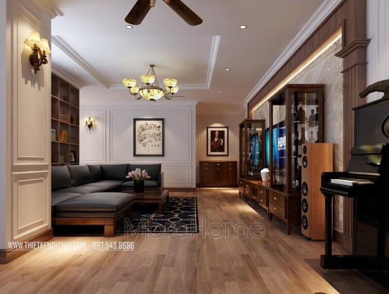 Trang trí nội thất chung cư Park Hill cao cấp phong cách hiện đại Thiết kế chung cư phong cách hiện đại đẹp
