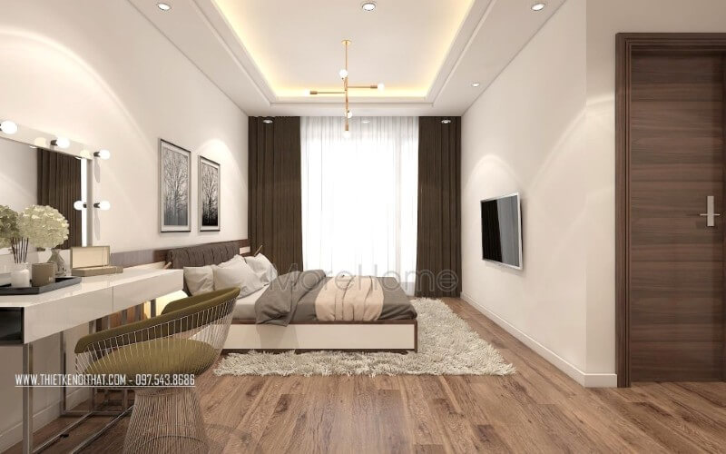 Thiết kế phòng ngủ chung cư Thiết kế phòng ngủ chung cư