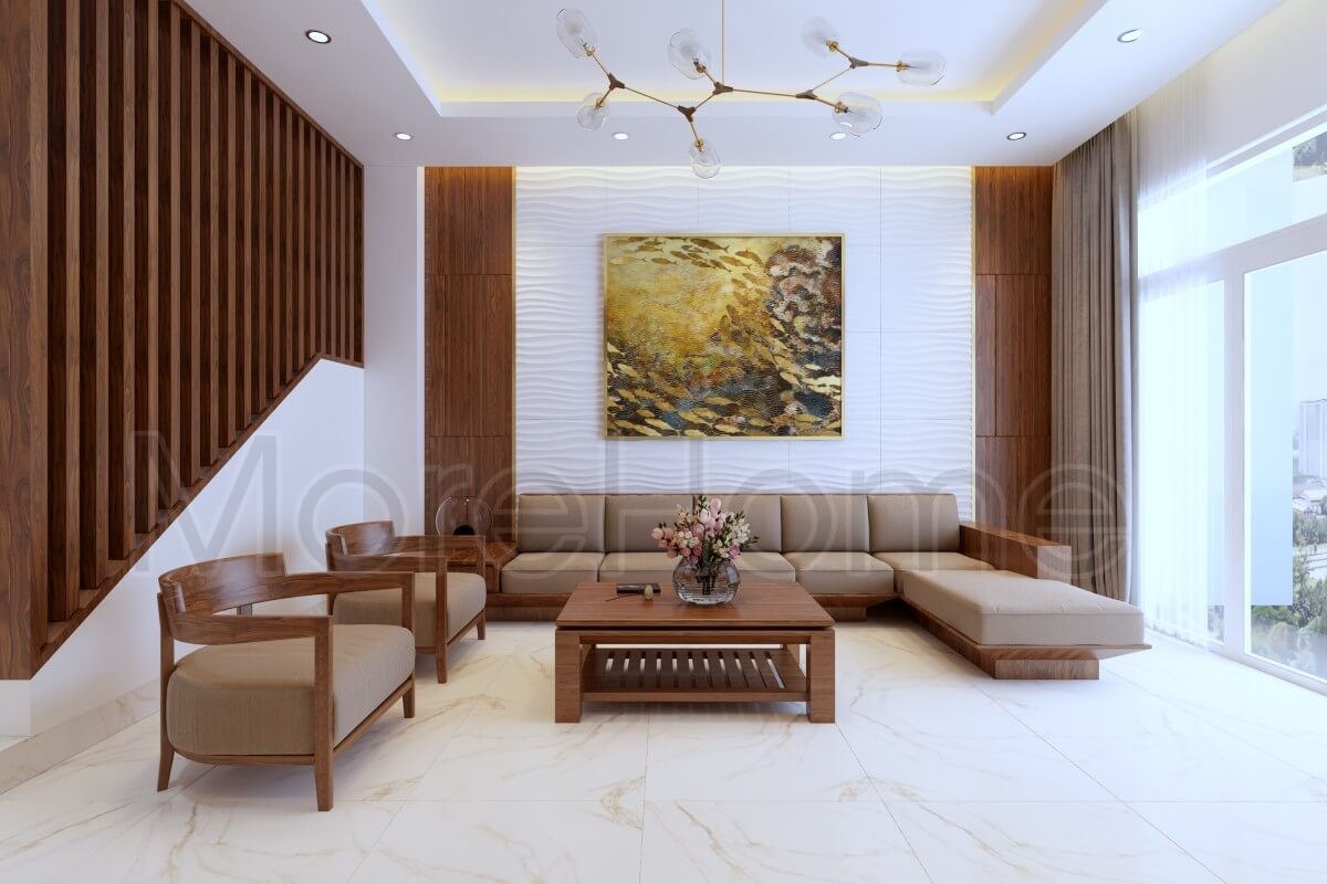 Thiết kế nội thất phòng khách hiện đại