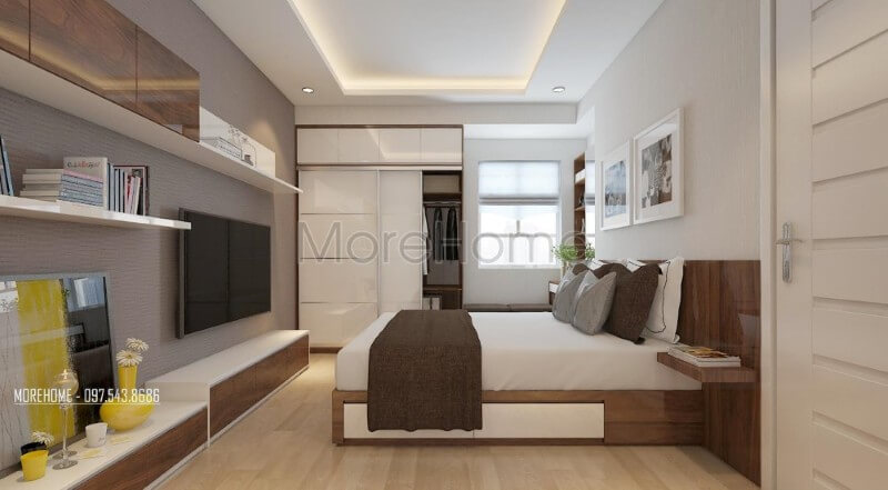 Kệ ti vi chung cư hiện đại