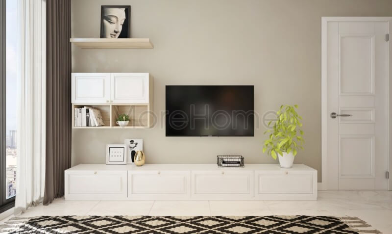 Kệ ti vi chung cư hiện đại