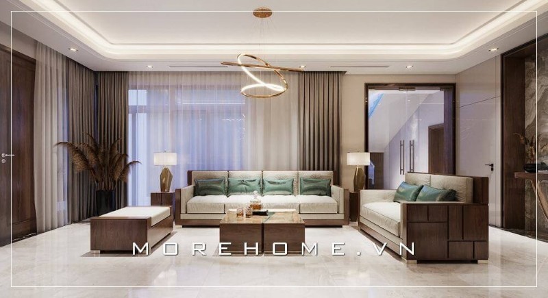 Sofa gỗ hộp