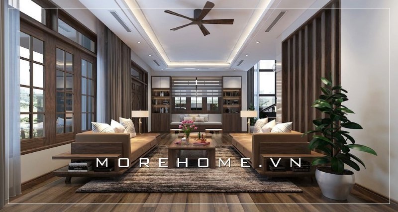 Sofa gỗ hộp