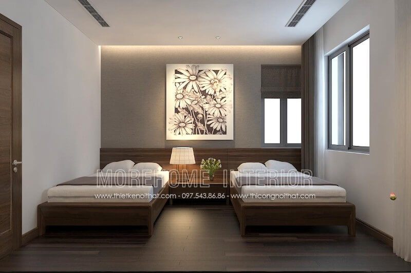 giường gỗ tự nhiên