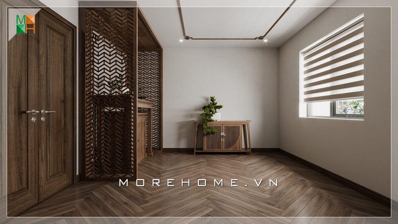 Ngắm nhìn mẫu thiết kế nội thất phòng thờ hiện đại và rất thông thoáng phù hợp cho biệt thự, nhà phố, chung cư cao cấp.