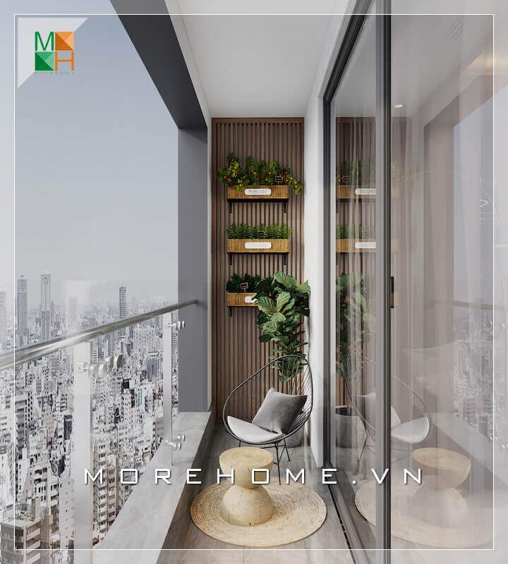Thiết kế ban công chung cư