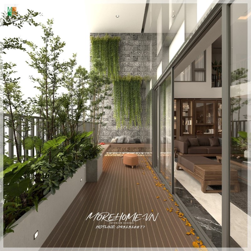 Thiết kế ban công chung cư
