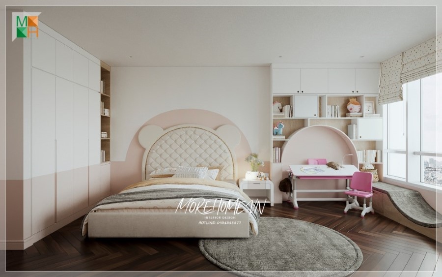 thiết kế nội thất chung cư 95m2