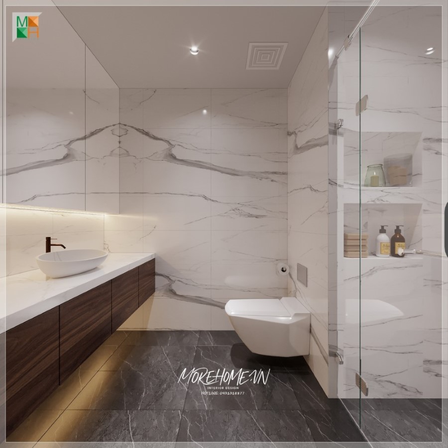 thiết kế nội thất chung cư 95m2