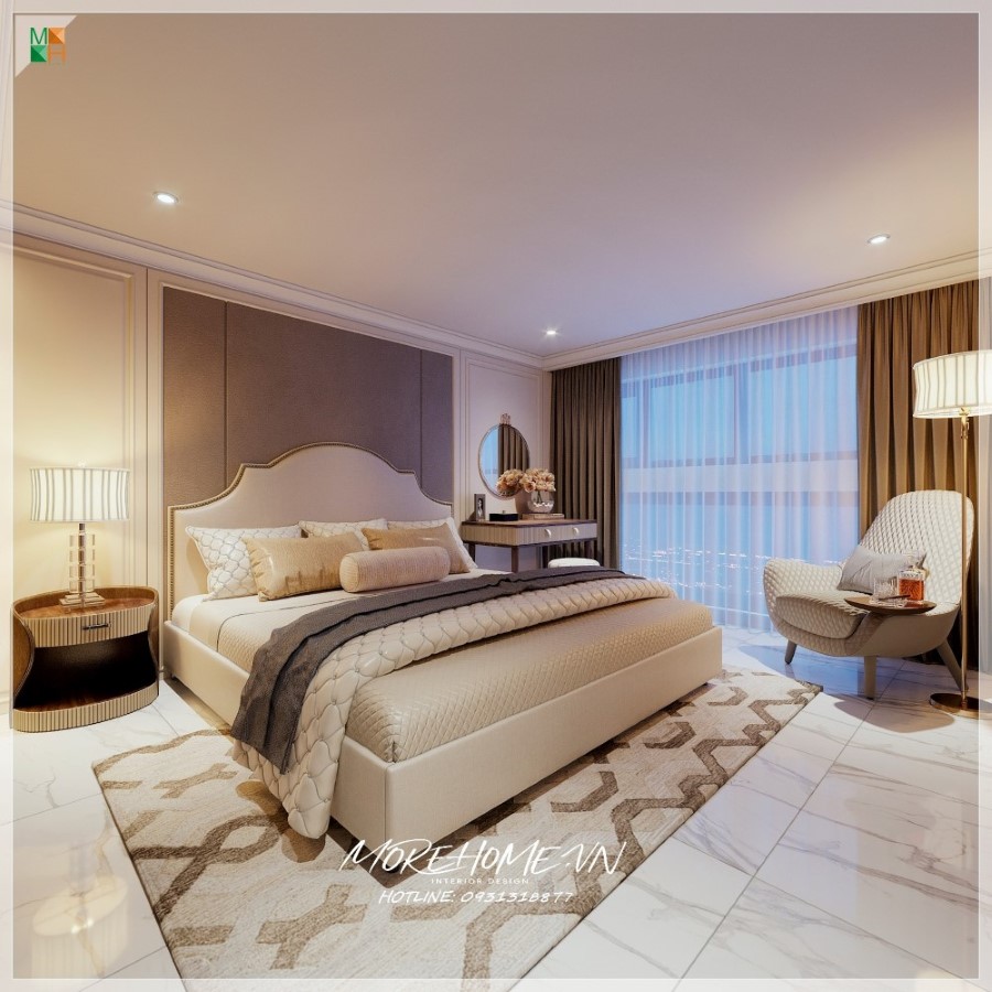 thiết kế nội thất chung cư 95m2