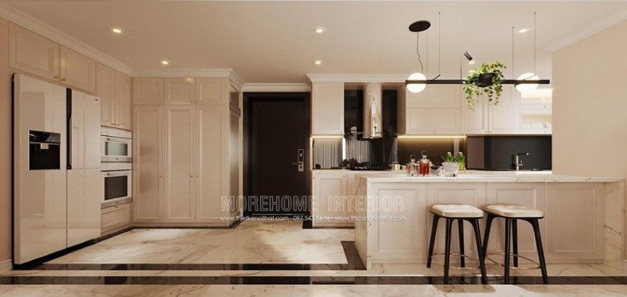 thiết kế nội thất chung cư 95m2
