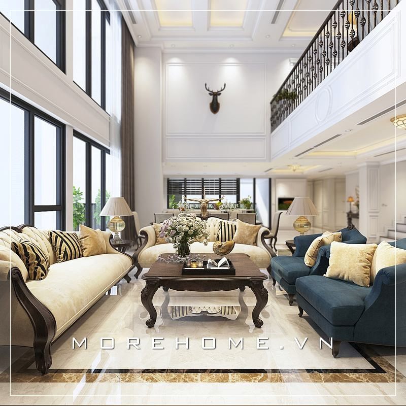 Bộ sofa phòng khách đẹp luôn gây được ấn tượng tốt trong mắt người nhìn.