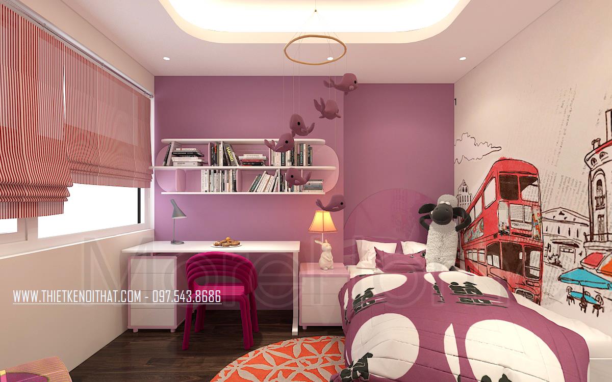 Thiết kế căn hộ chung cư 4 phòng ngủ Thiếtkếcănhộchun...