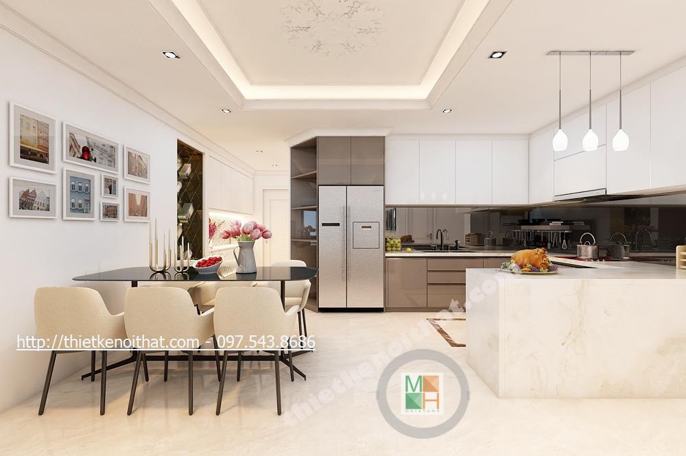 Hoàn thiện nội thất chung cư hiện đại tại Morehome Hoàn thiện nội thất chung cư hiện đại