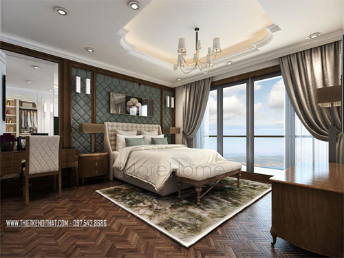 Thiết kế chung cư 3 phòng ngủ tạo nên không gian thư thái Thiết kế chung cư 3 phòng ngủ tạo nên không gian thư thái