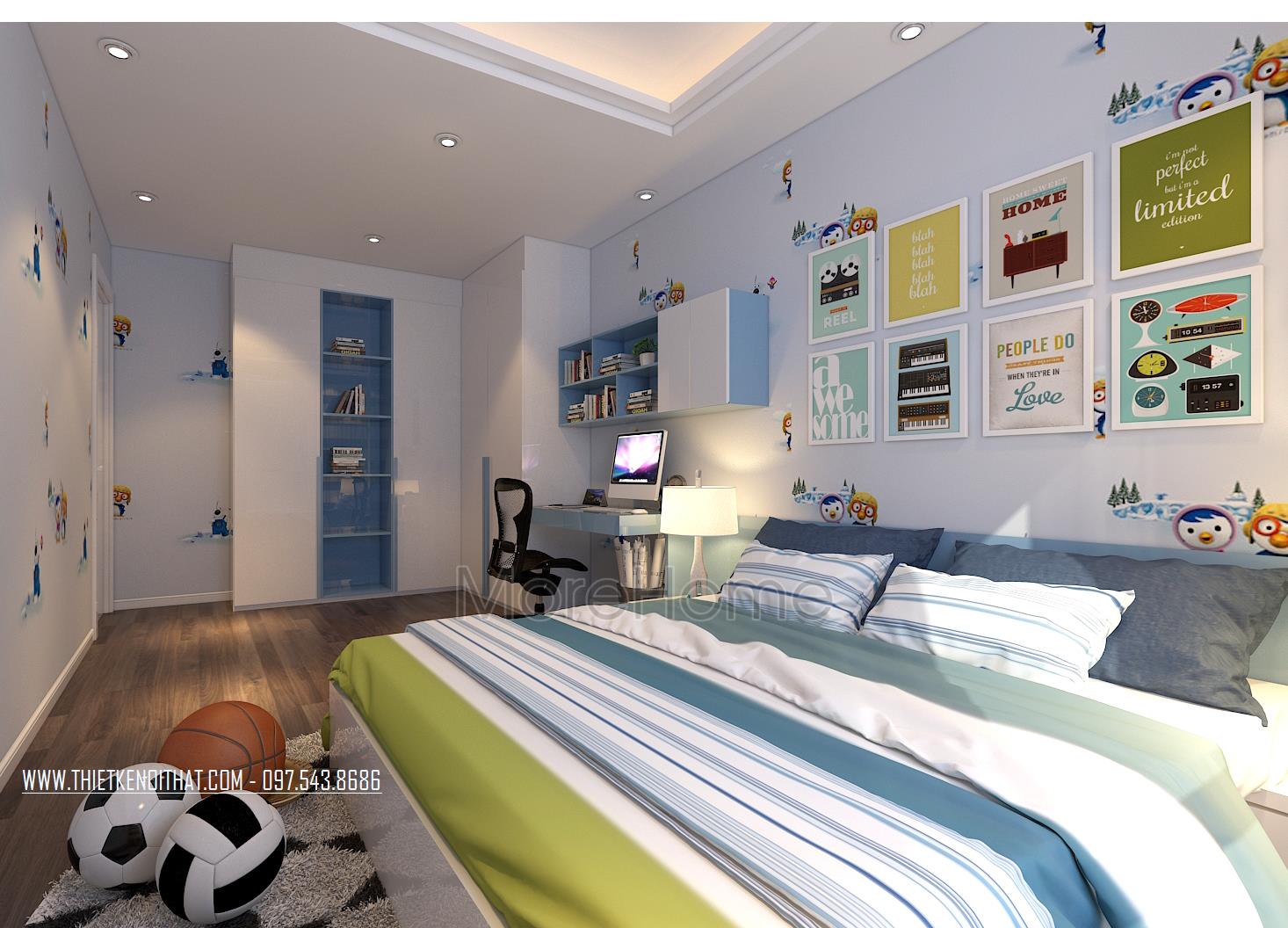 Mẫu thiết kế chung cư 3 phòng ngủ đẹp tiện nghi hiện đại Mẫu thiết kế chung cư 3 phòng ngủ đẹp tiện nghi hiện đại