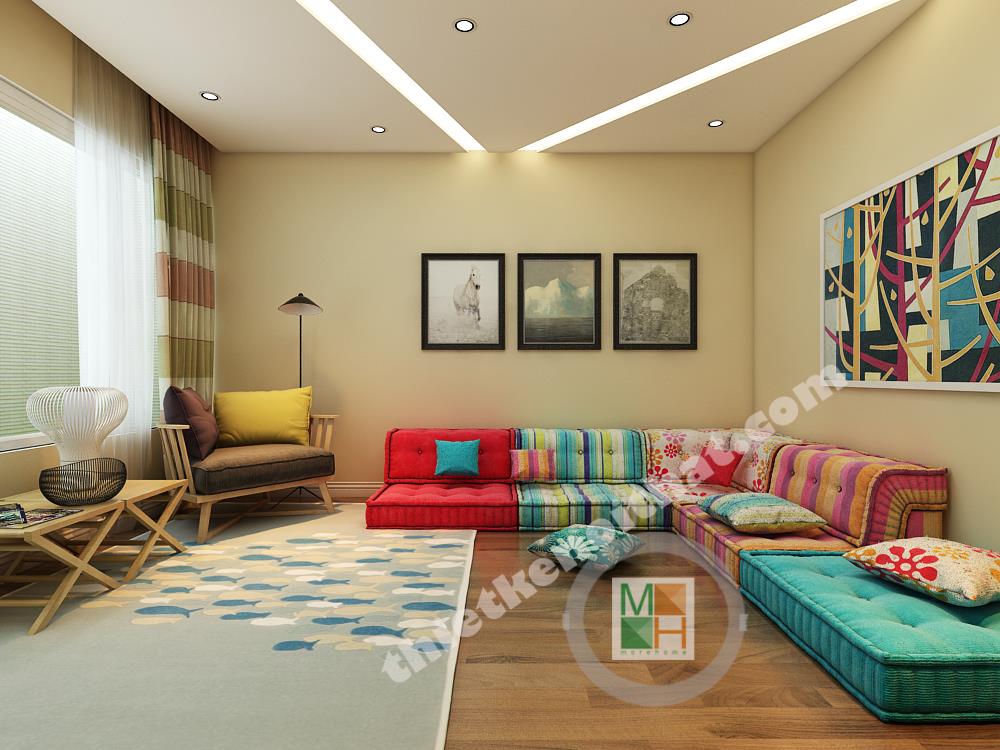 6 Cách sử dụng màu vàng trong thiết kế nội thất chung cư nhỏ