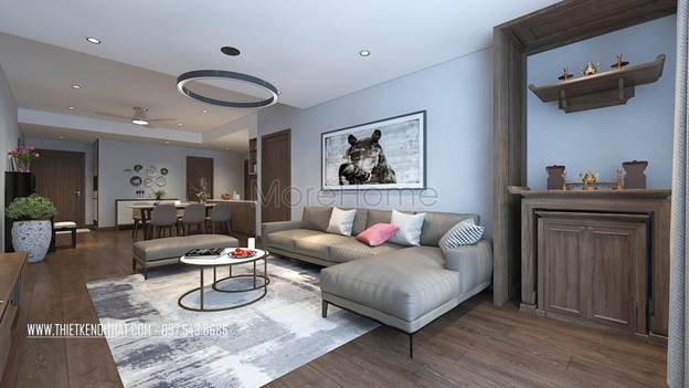 Thiết kế nội thất nhà chung cư dưới 50m2 ấn tượng Thiết kế nội thất nhà chung cư dưới 50m2 ấn tượng