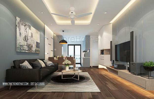 Tổng hợp các mẫu thiết kế phòng khách chung cư hiện đại sẽ là hot trend trong 2018