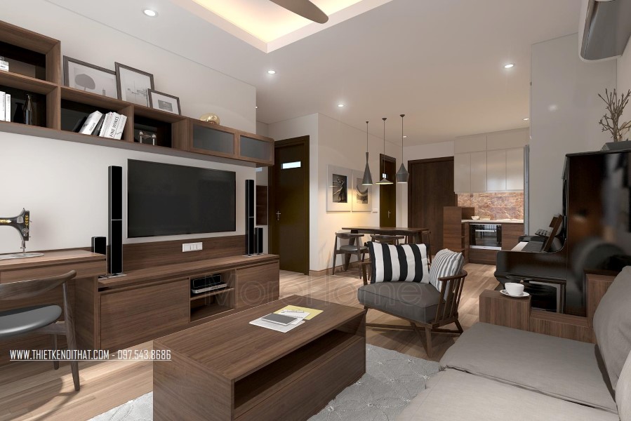 Tổng hợp các mẫu thiết kế phòng khách chung cư hiện đại sẽ là hot trend trong 2018