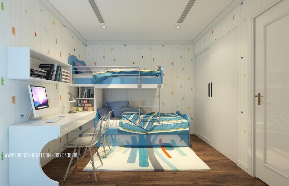 3 Gợi ý cho bạn tự thiết kế nội thất chung cư 2 phòng ngủ nhỏ siêu dễ thương