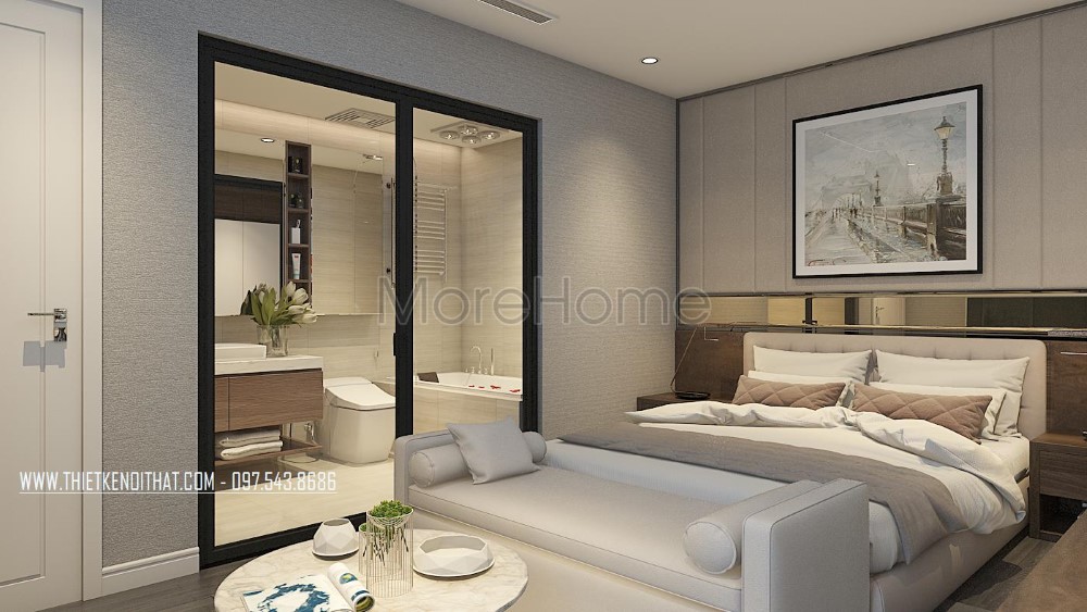 3 Gợi ý cho bạn tự thiết kế nội thất chung cư 2 phòng ngủ nhỏ siêu dễ thương