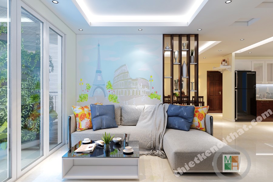 Thiết kế nội thất chung cư Mandarin Garden