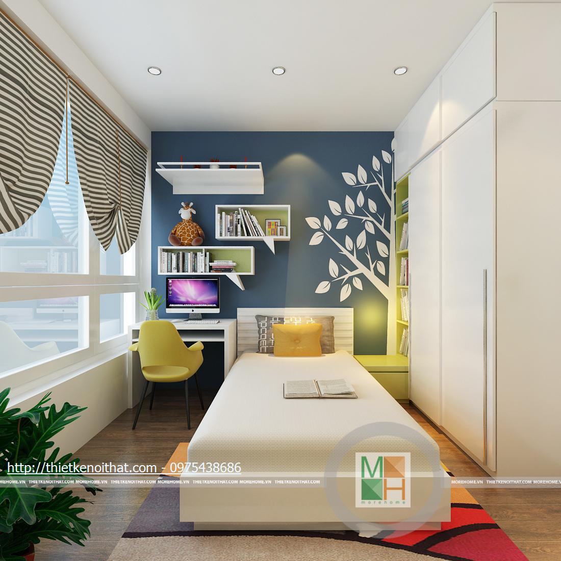 4 Mẹo hay ho cho thiết kế nội thất phòng ngủ nhỏ 4 Mẹo hay ho cho thiết kế nội thất phòng ngủ nhỏ