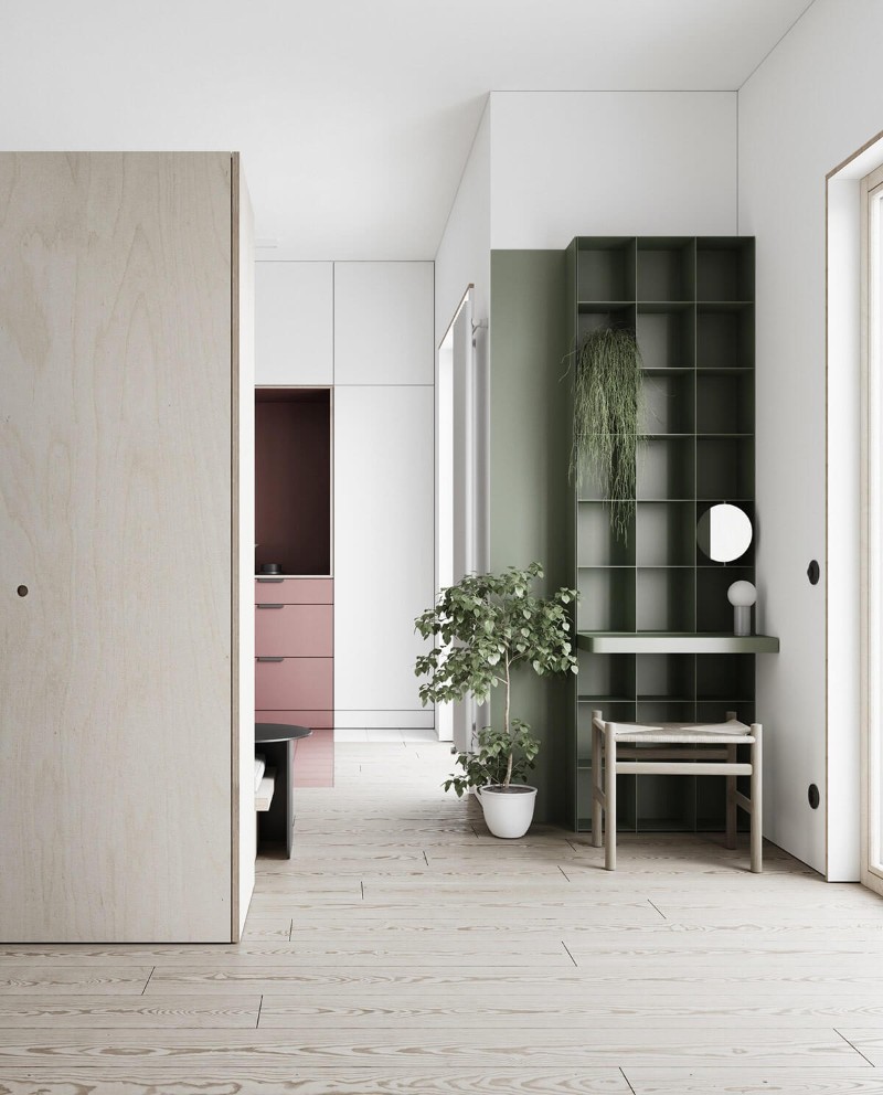 Thiết kế nội thất theo phong cách color block Thiết kế nội thất theo phong cách color block