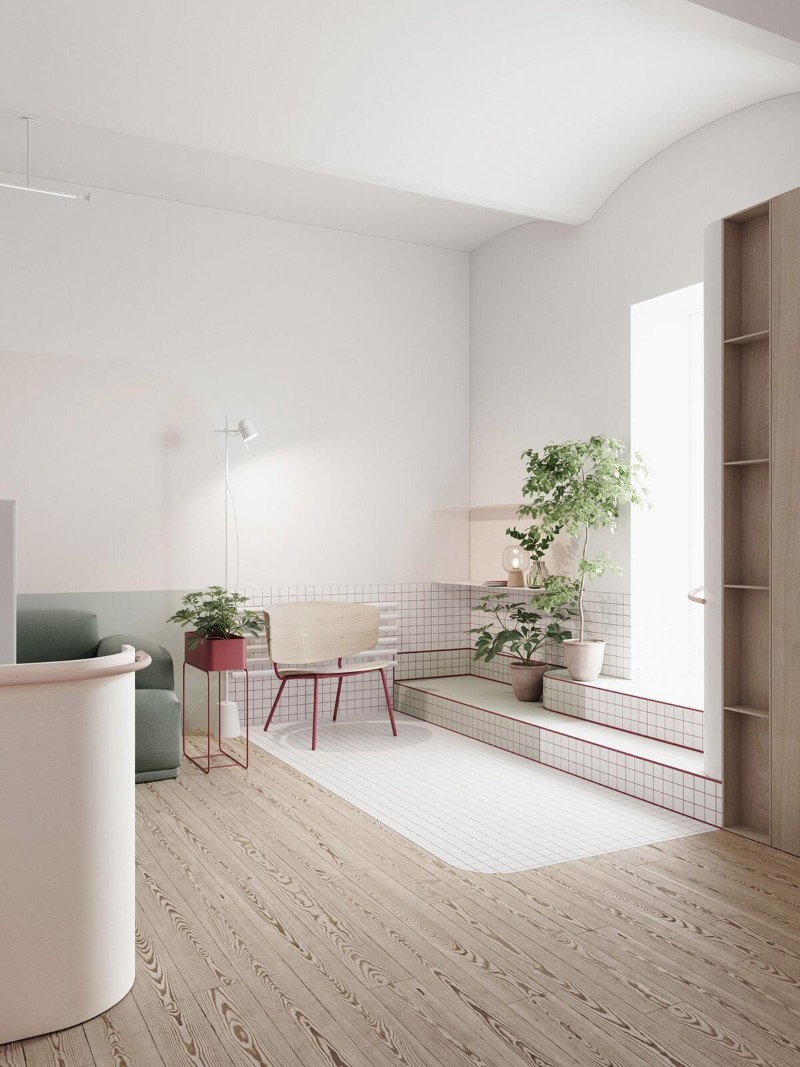 Thiết kế nội thất theo phong cách color block Thiết kế nội thất theo phong cách color block