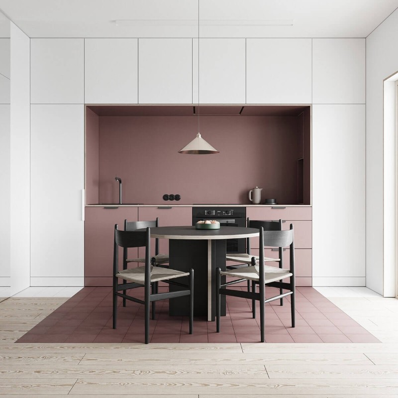 Thiết kế nội thất theo phong cách color block Thiết kế nội thất theo phong cách color block